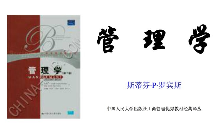 【WORD】管理学经典教材《管理学》罗宾斯（100页）